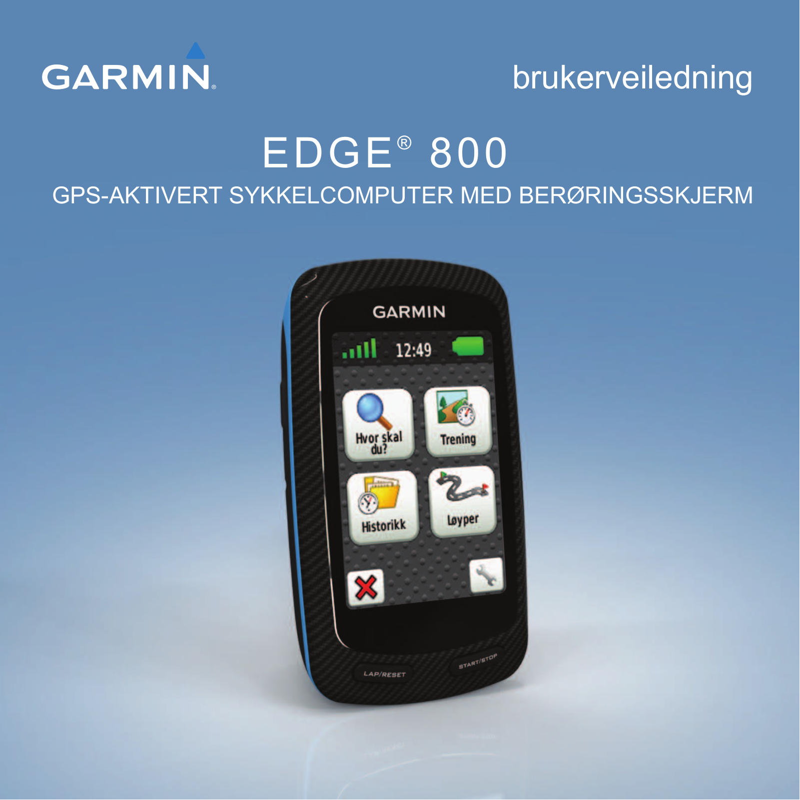 Garmin Edge 800 User guide