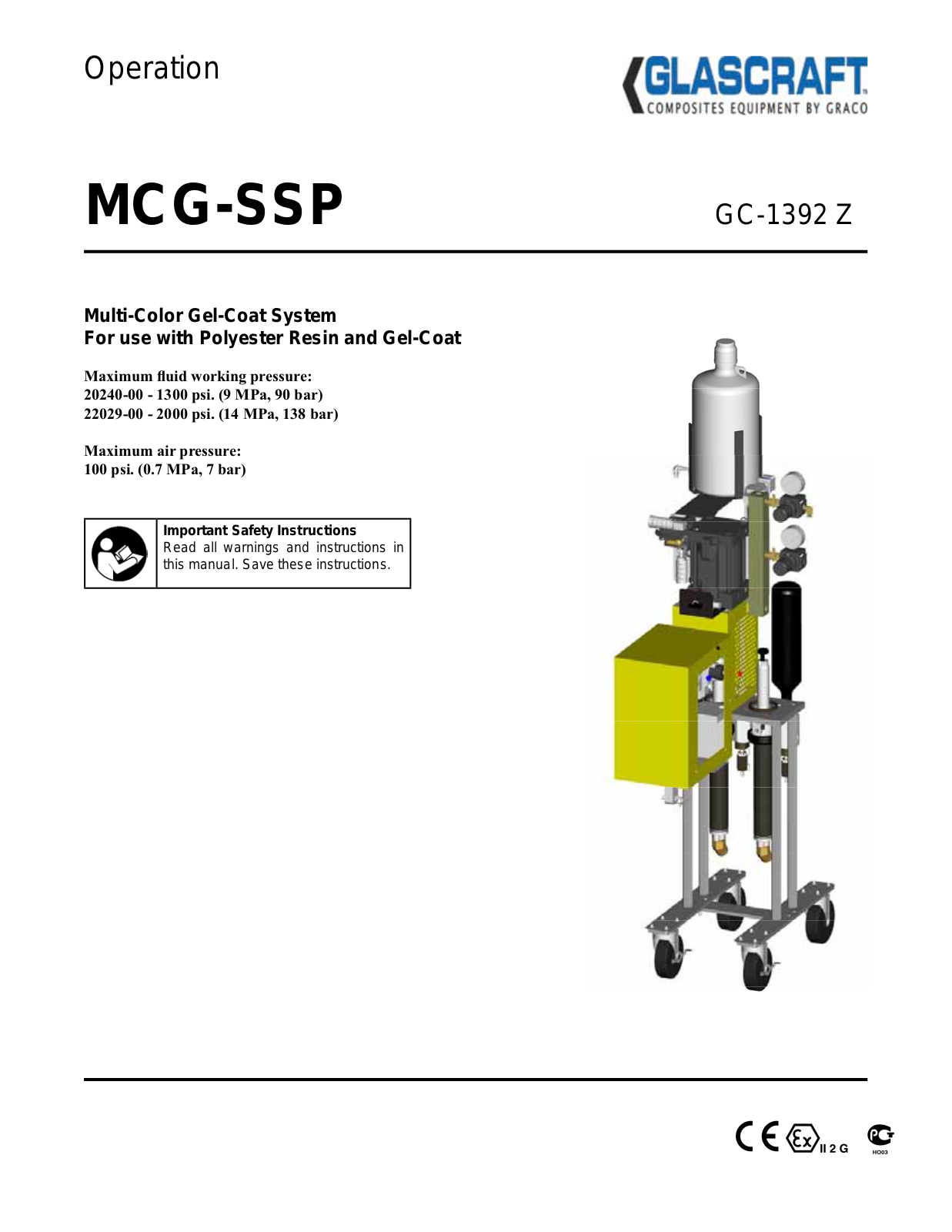 Graco GC-1392, GC-1392 Z User Manual