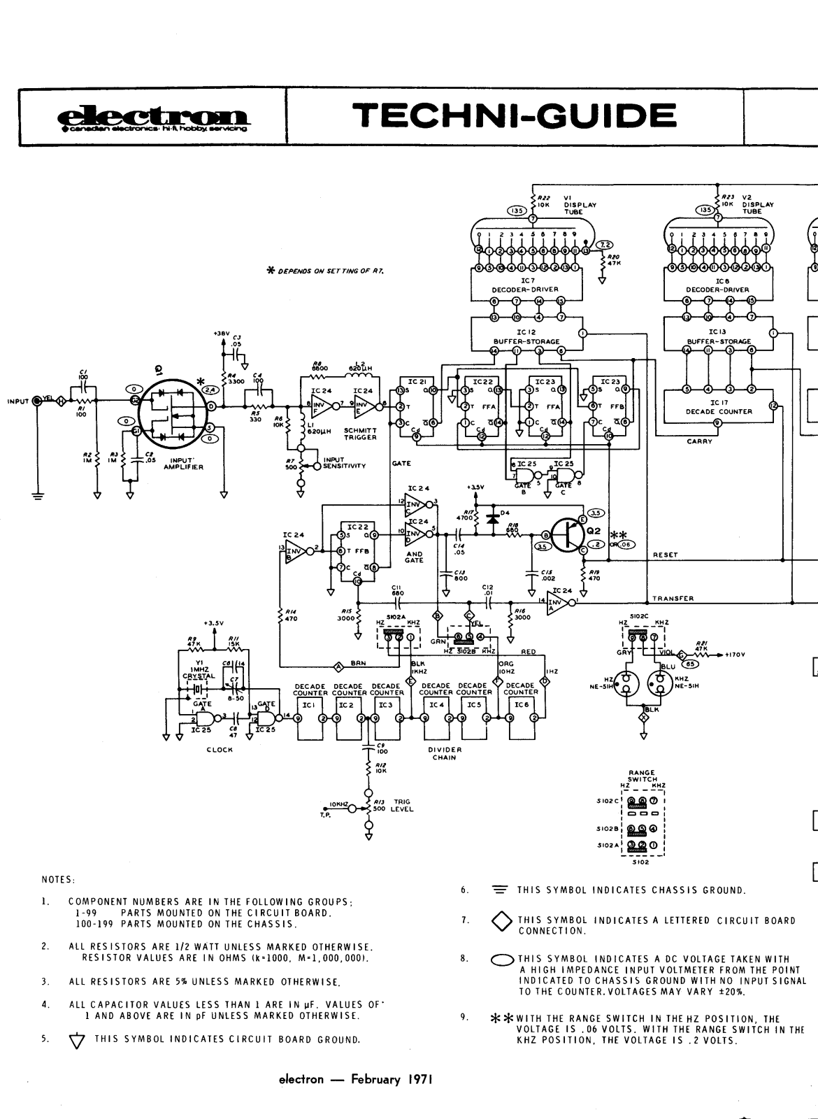 Heath Company IB-101 Schematic