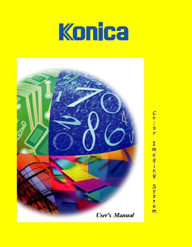 Konica Minolta 8031 User Manual