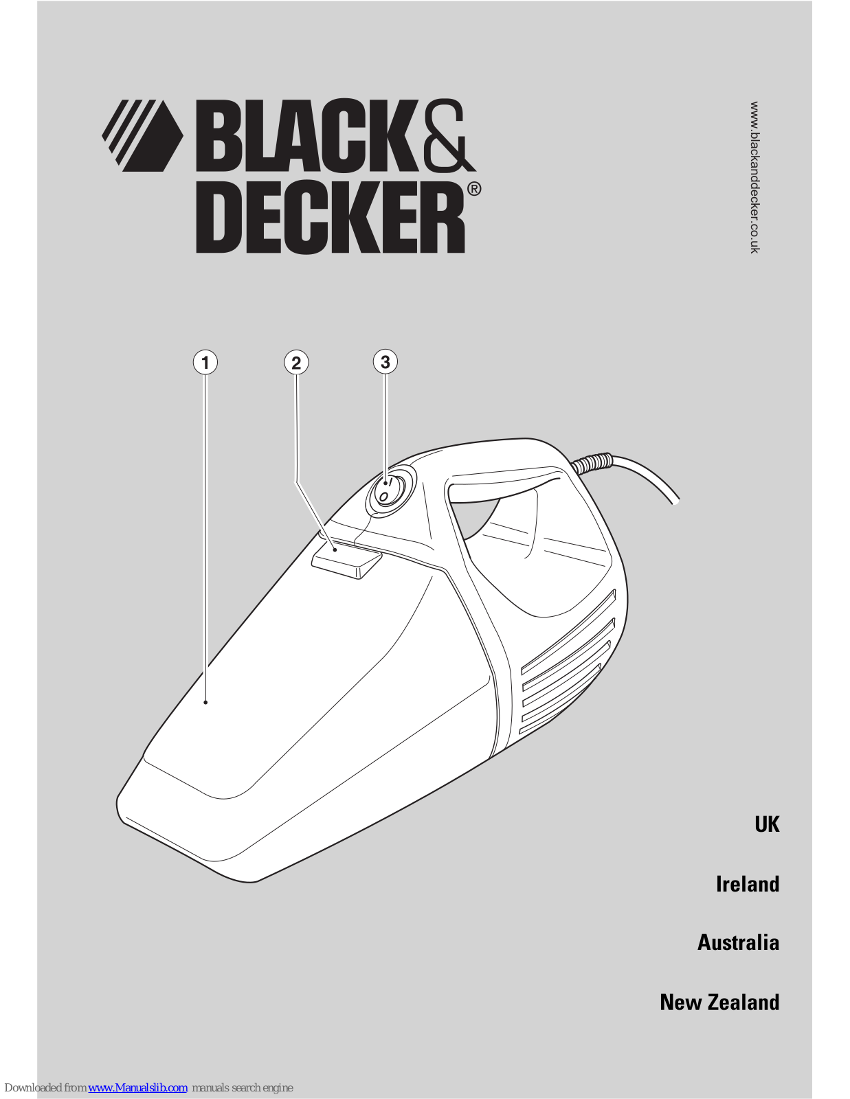 Black & Decker VH800, VH800T User Manual