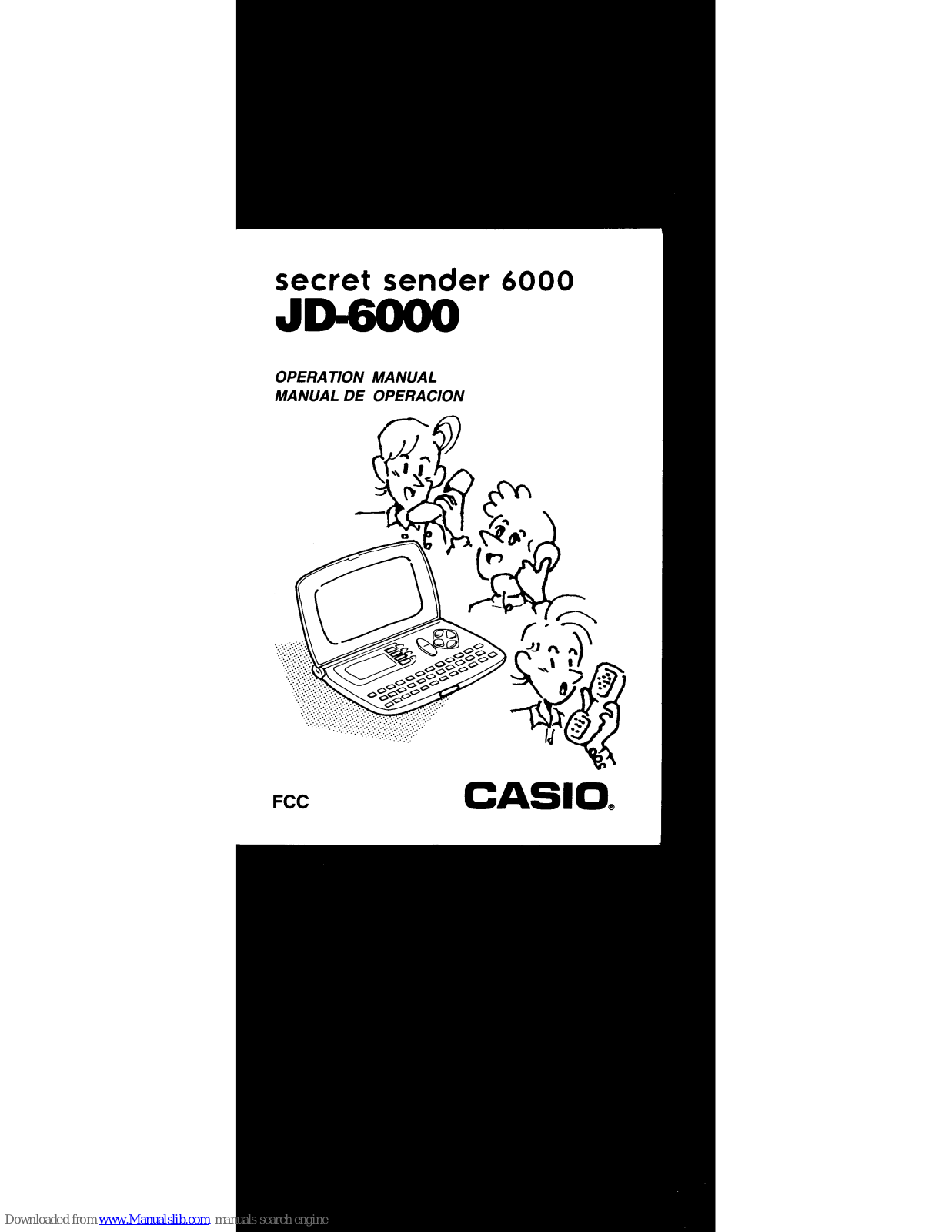 Casio Secret Sender 6000 Operation Manual