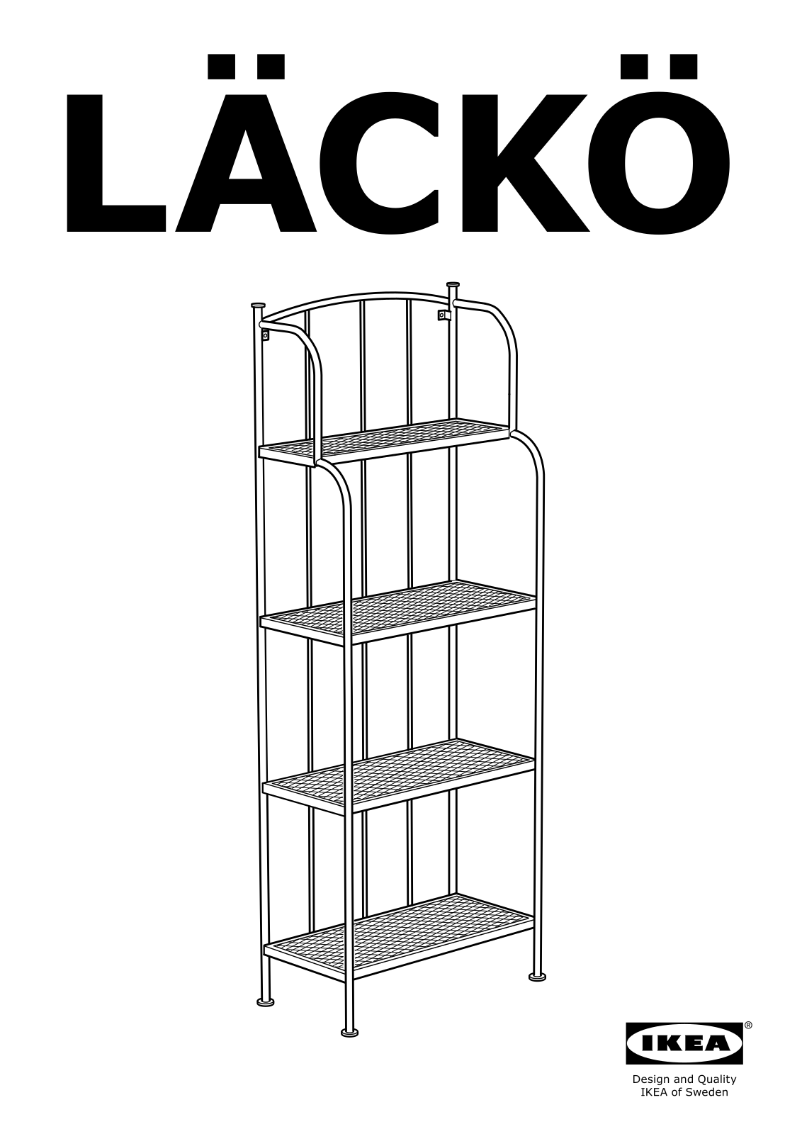 Ikea 20151837 Assembly instructions