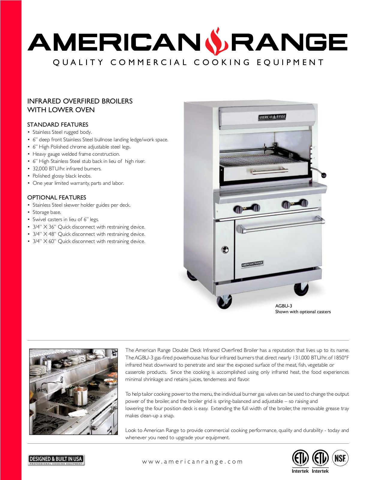 American Range AGBU-3 User Manual - ManualMachine.com