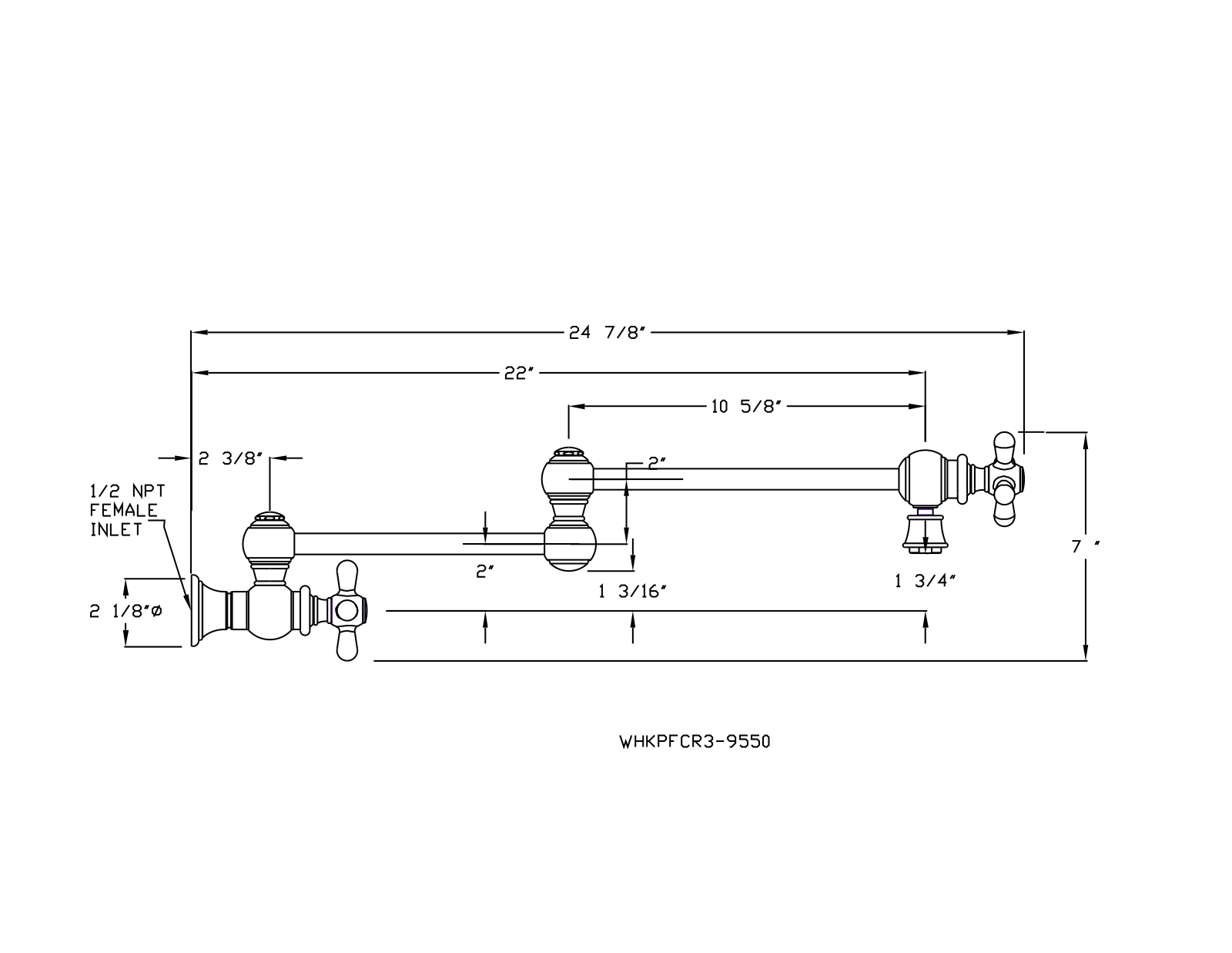 Whitehaus Collection WHC1649 Dimensions - ManualMachine.com