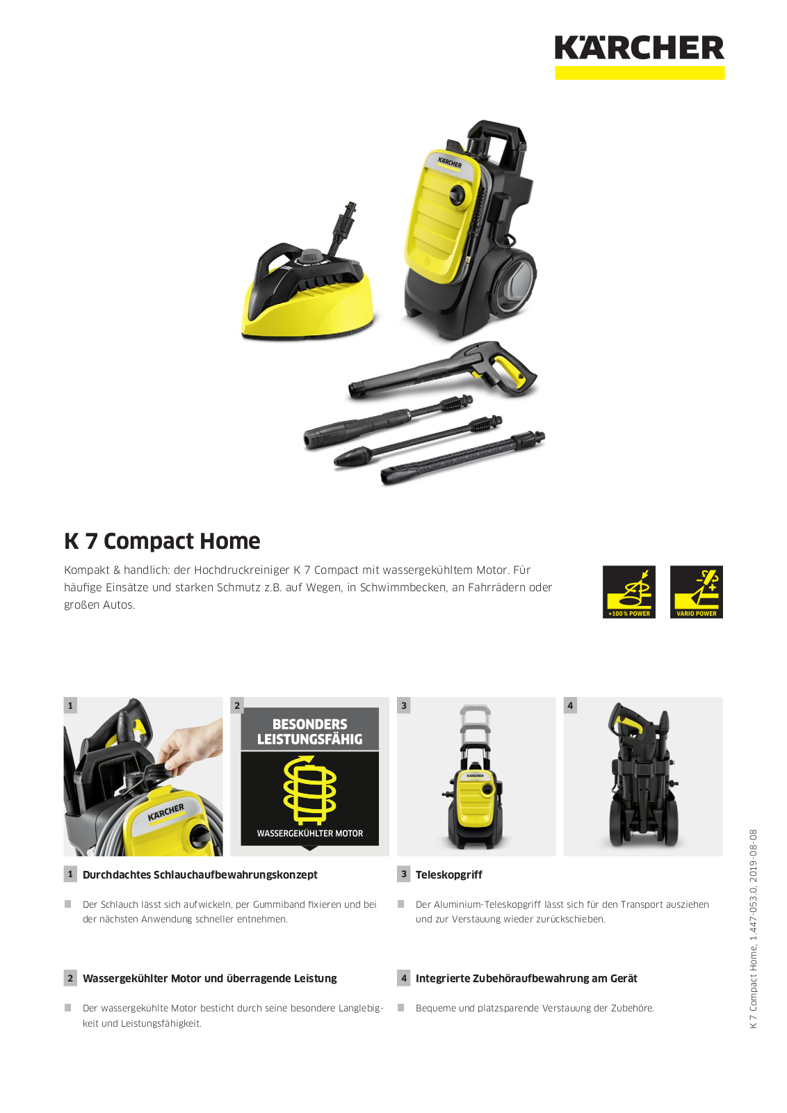 Kärcher K7 Compact Home User Manual