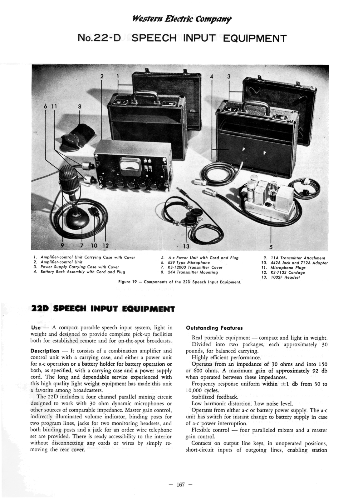 Western Electric 22-D Schematic