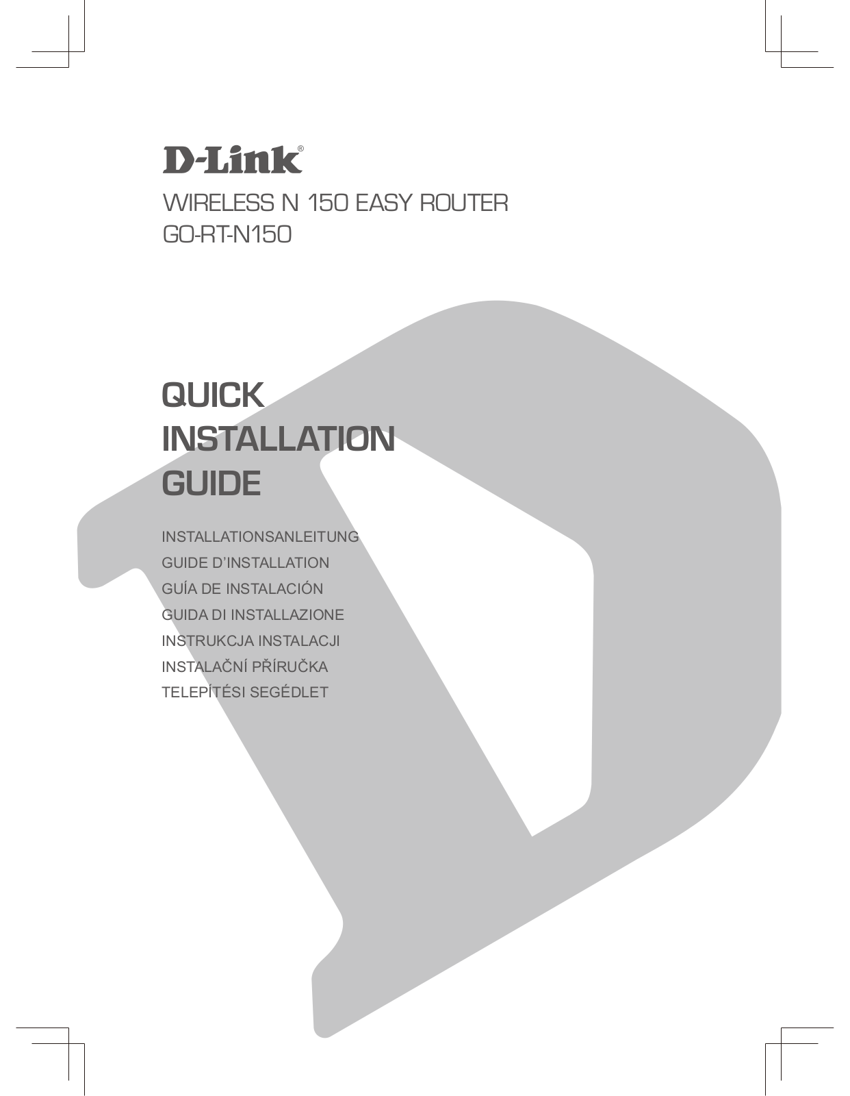 D-Link GO-RT-N150 User Manual