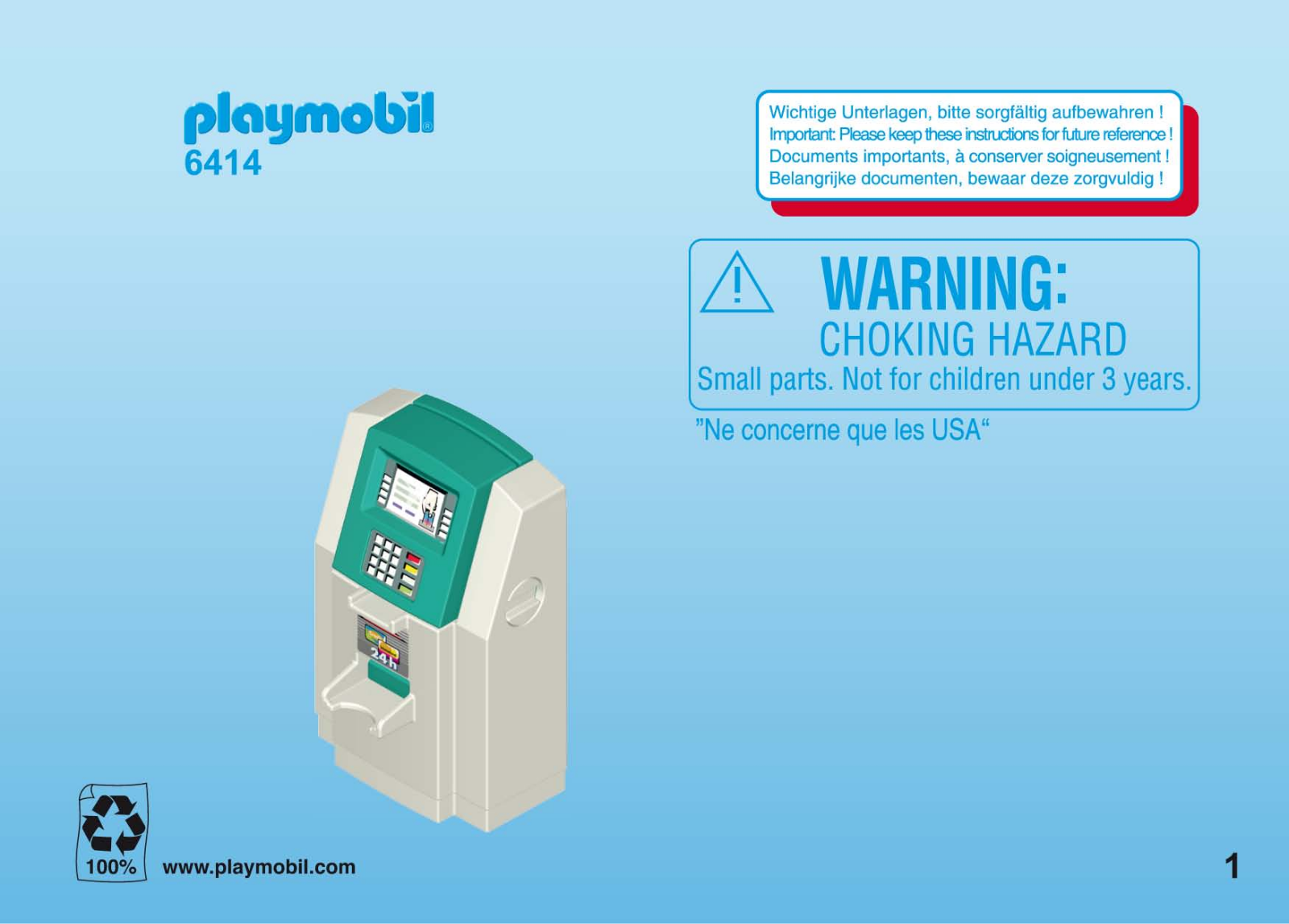 Playmobil 6414 Instructions