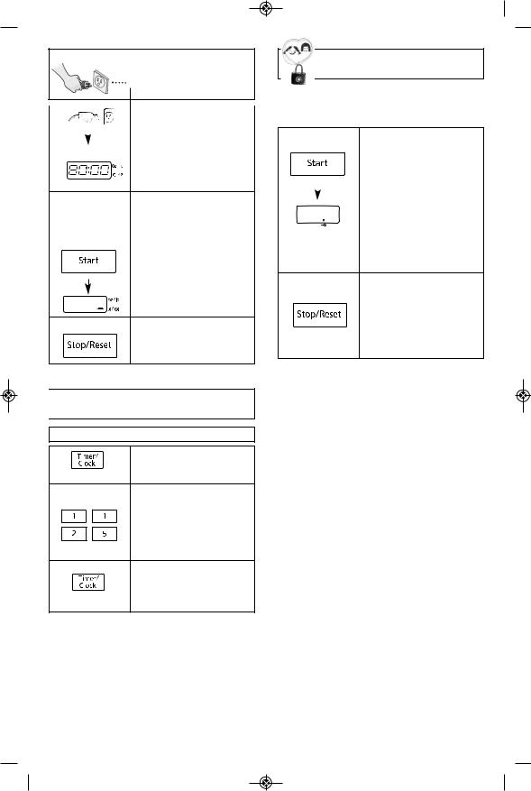 Panasonic NN-ST661B, NN-ST661W Operating Instructions