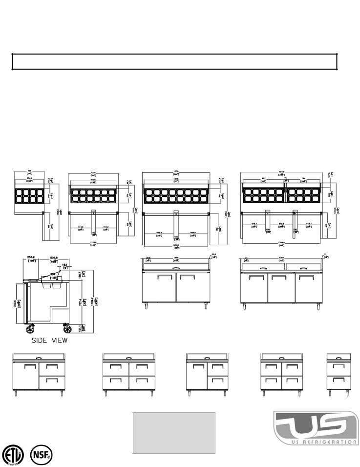 US Refrigeration USSV-28 Manual