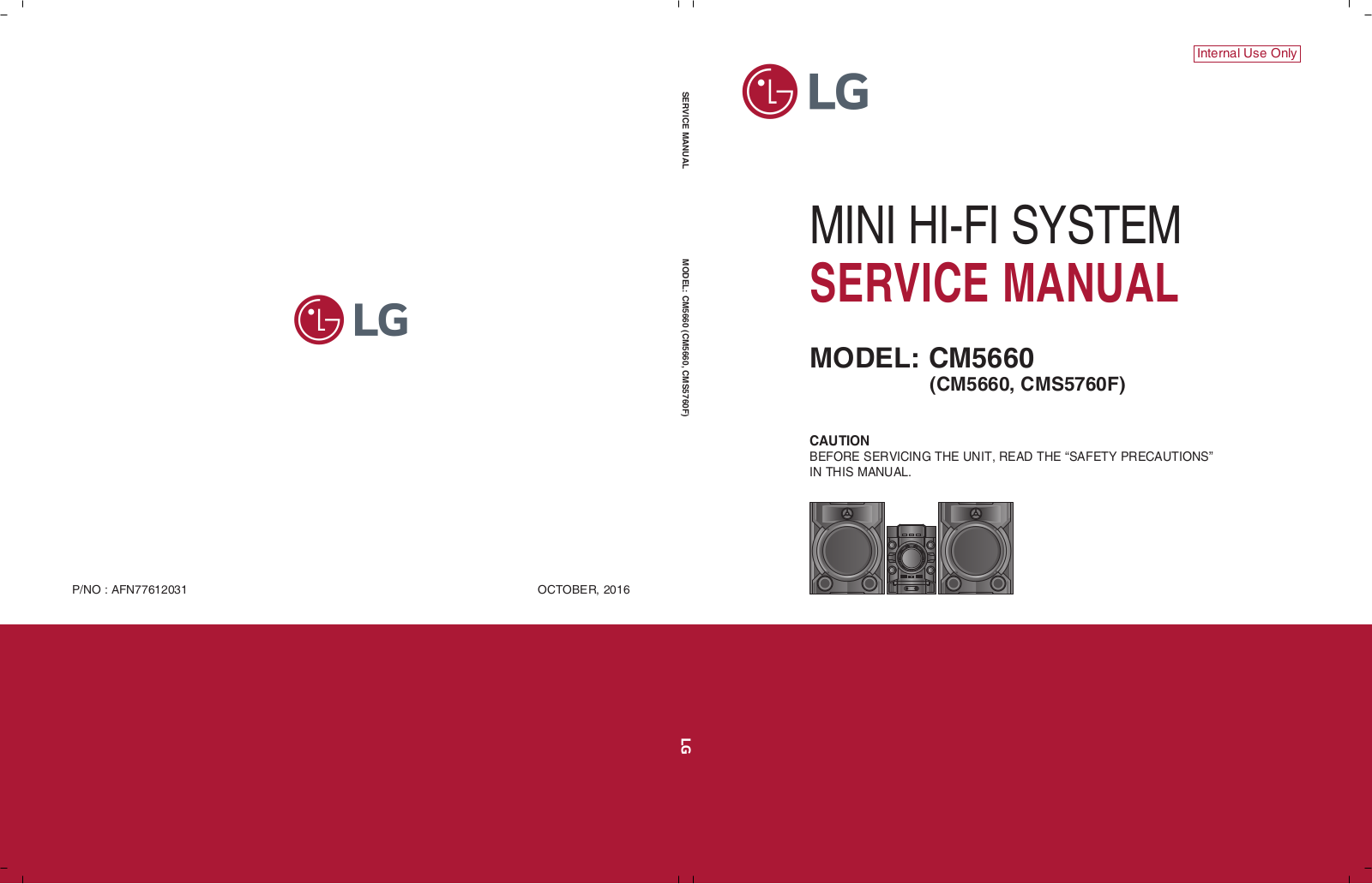 LG CM5660, CMS5760F, CMS5660 Schematic