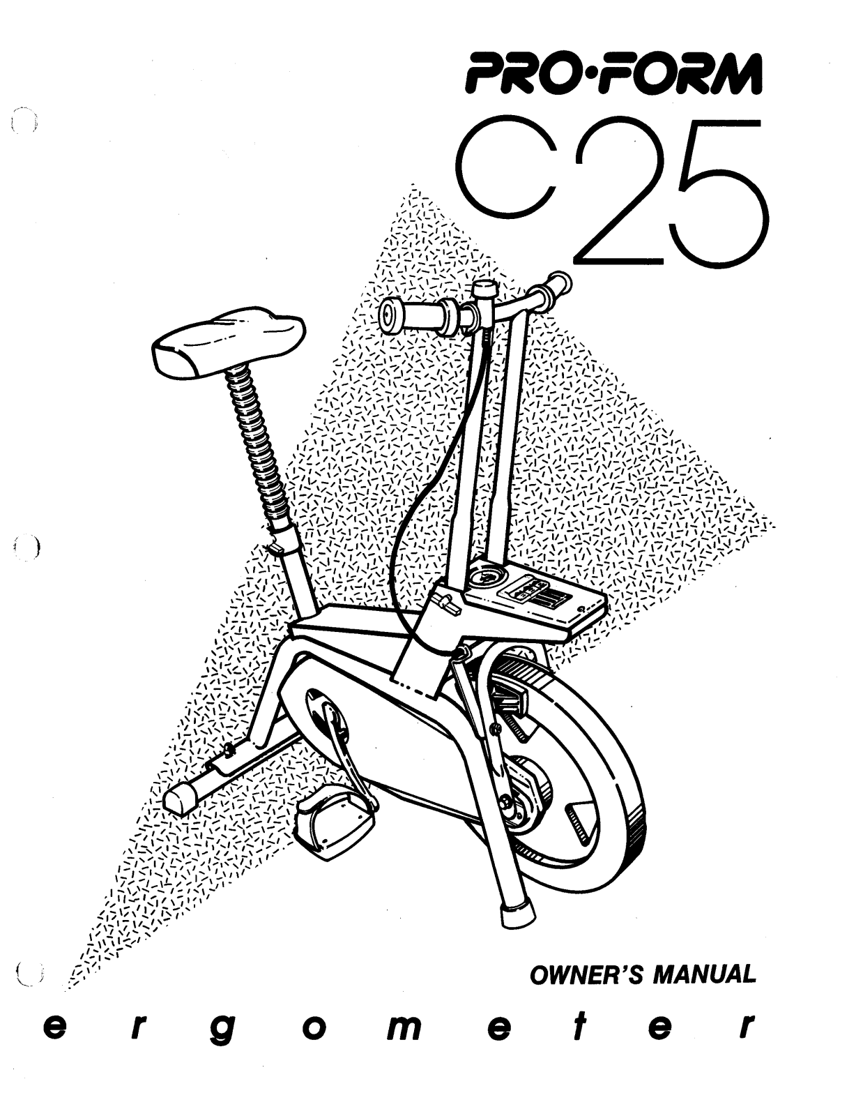 ProForm PFC250, PFC251 User Manual