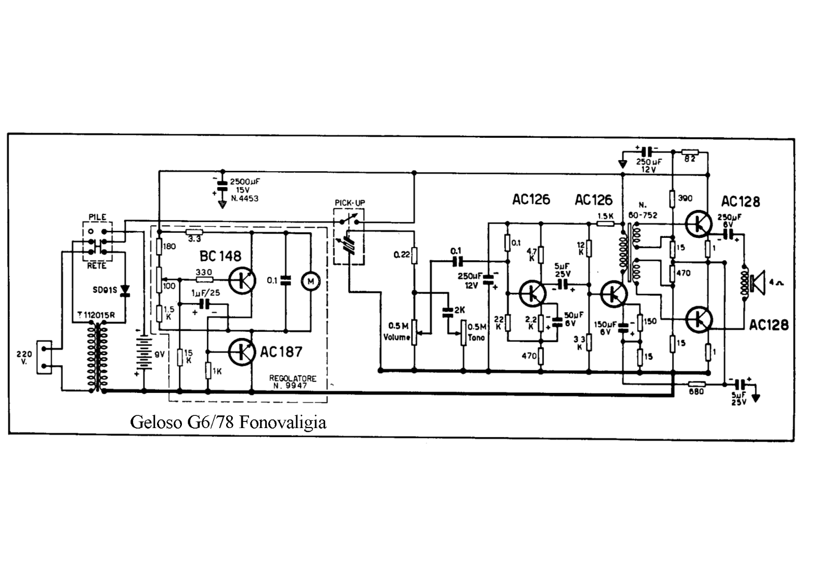 Geloso g6 78 schematic