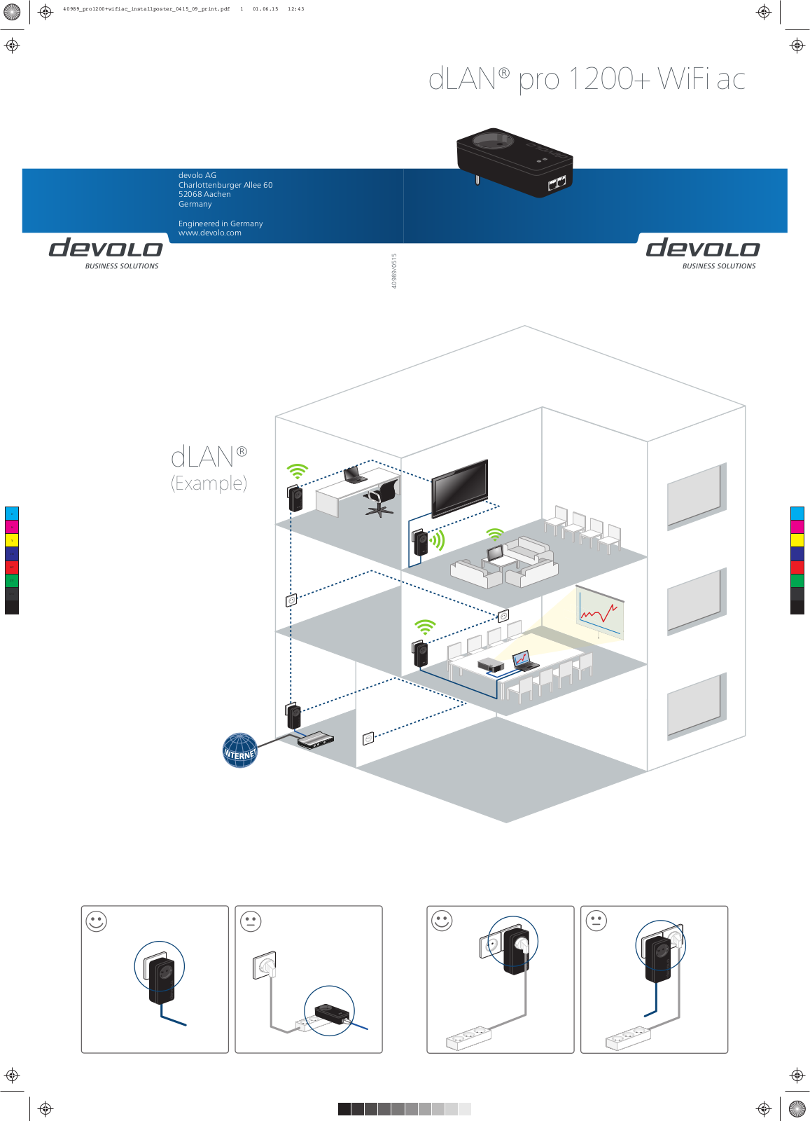 Devolo dLAN® pro 1200  WiFi ac Installation Manual