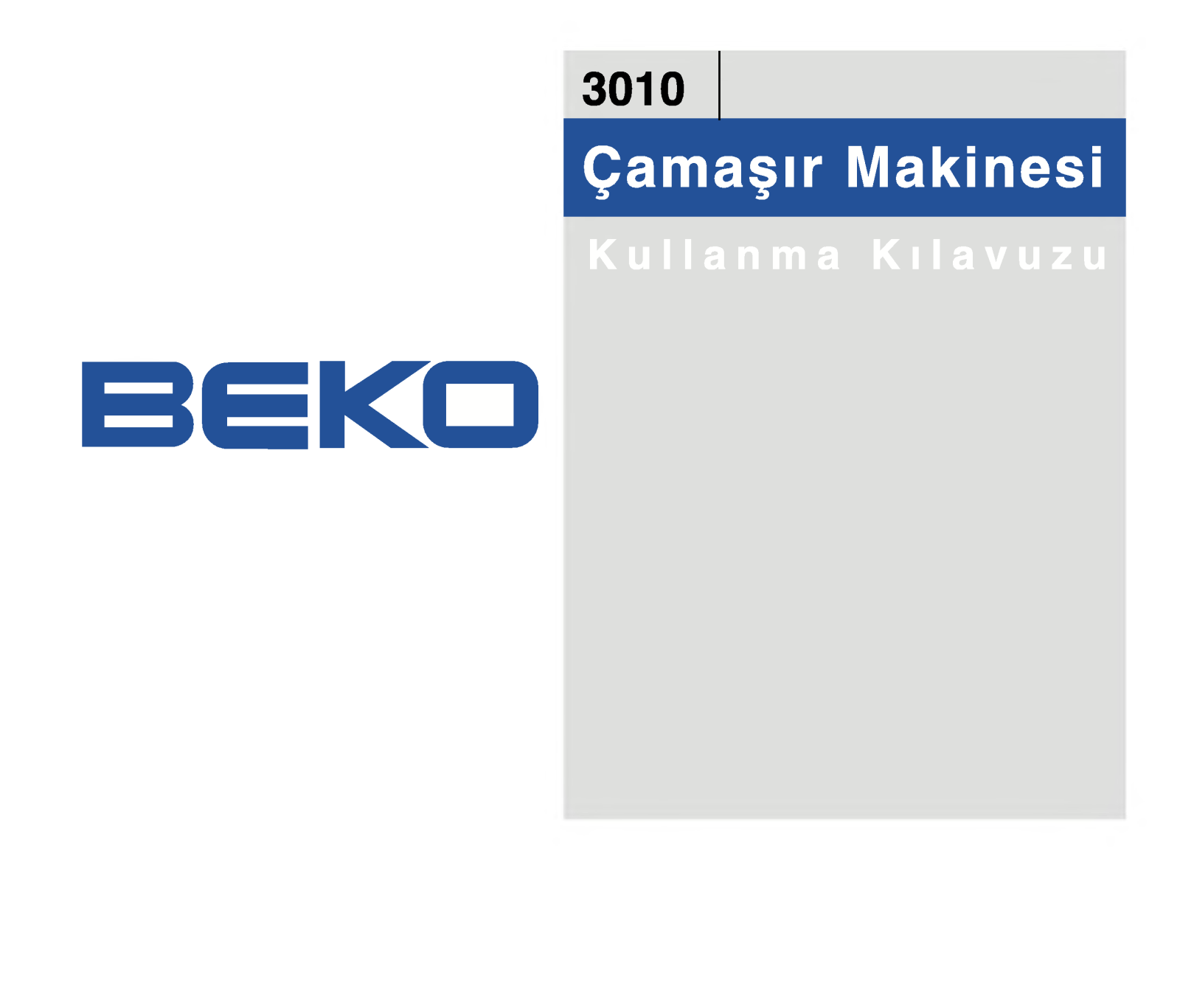 BEKO 3010 User Manual