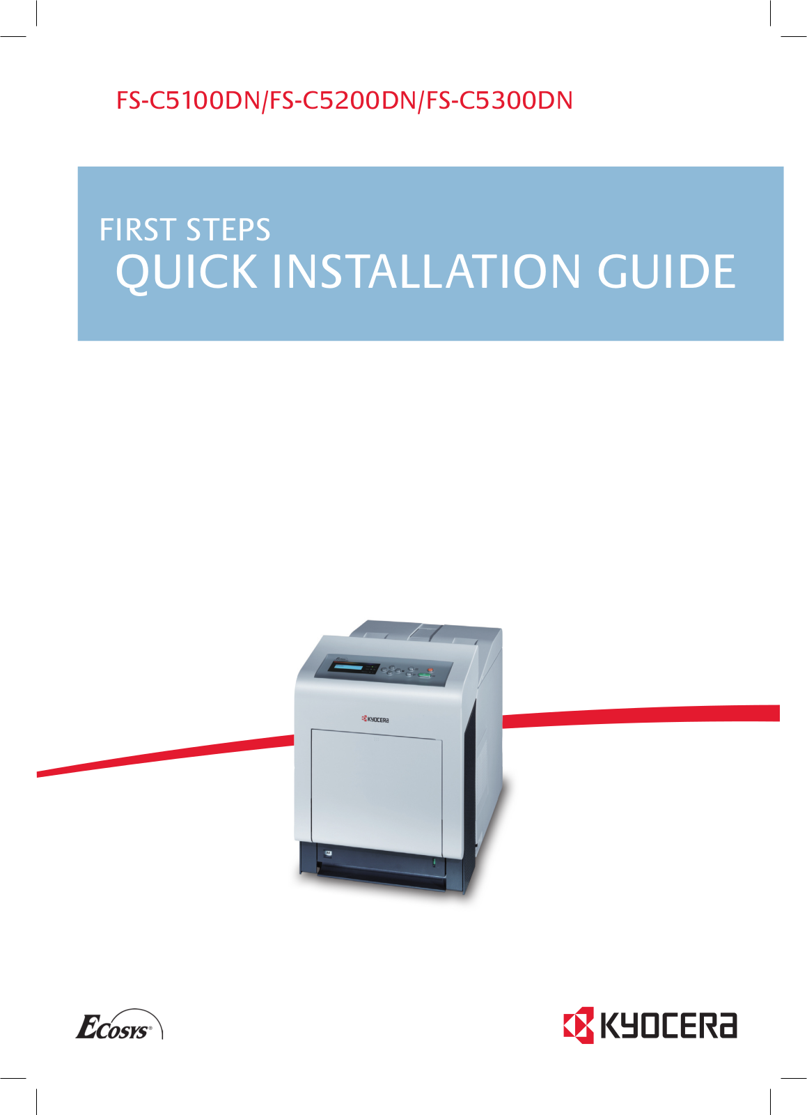 KYOCERA FS-C5100DN User Manual