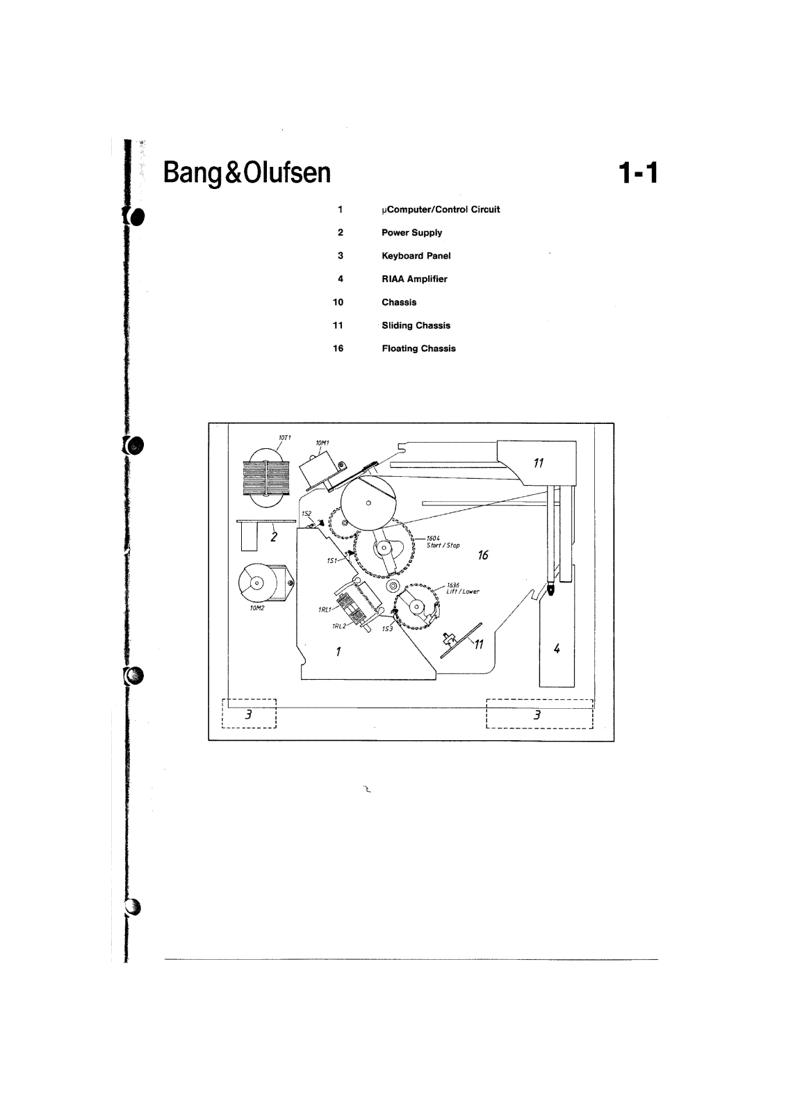 Bang Olufsen Beogram-59XX Service Manual