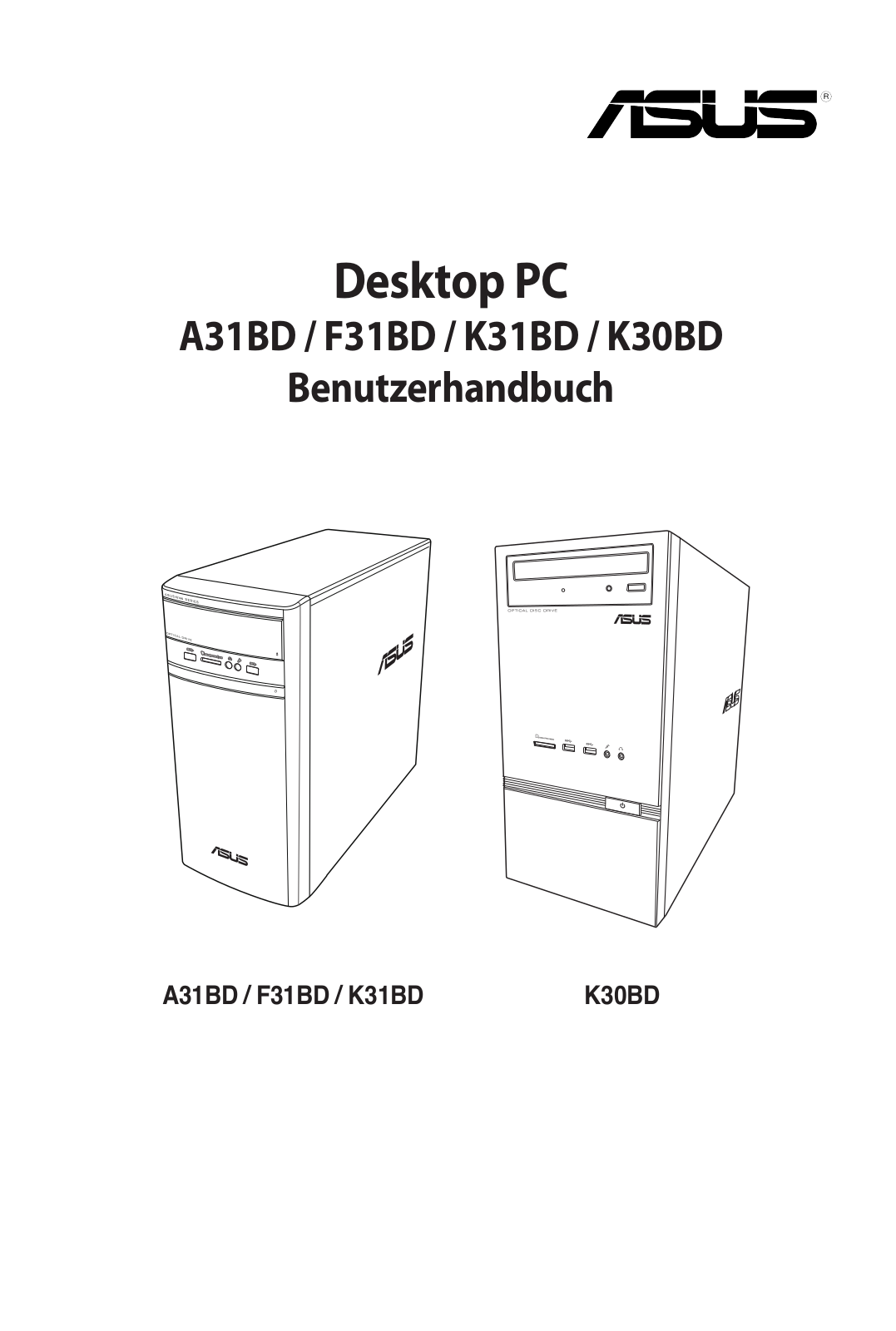 Asus A31BD, K31BD User's Manual