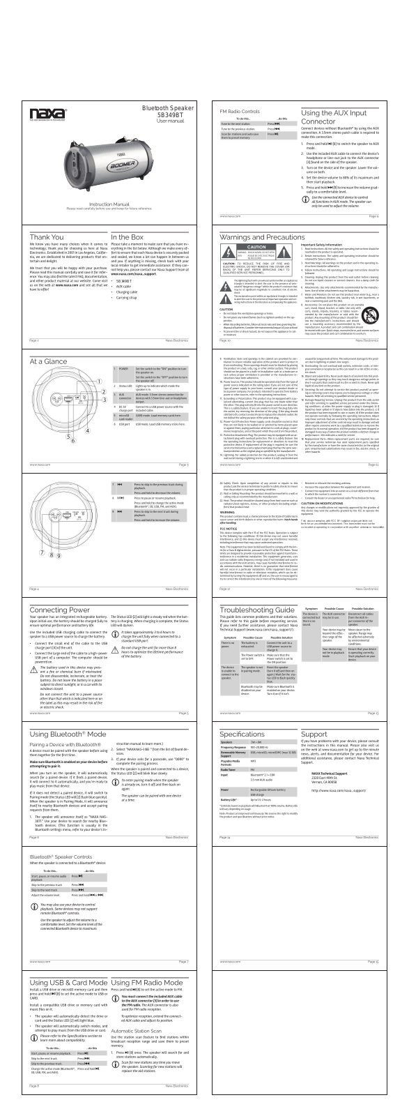 Eurosun 5B349BT User Manual