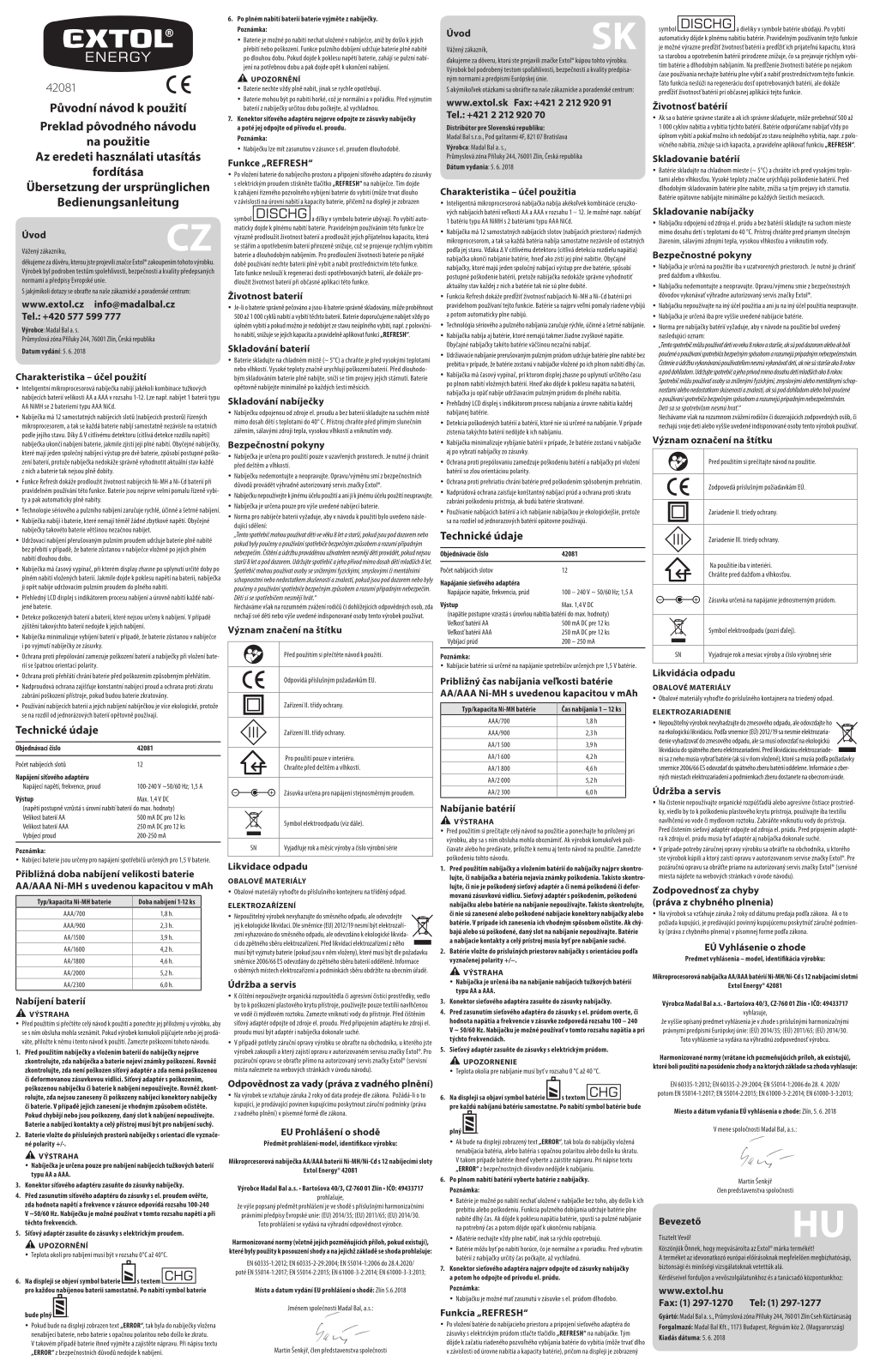 Extol Energy 42081 User guide - ManualMachine.com
