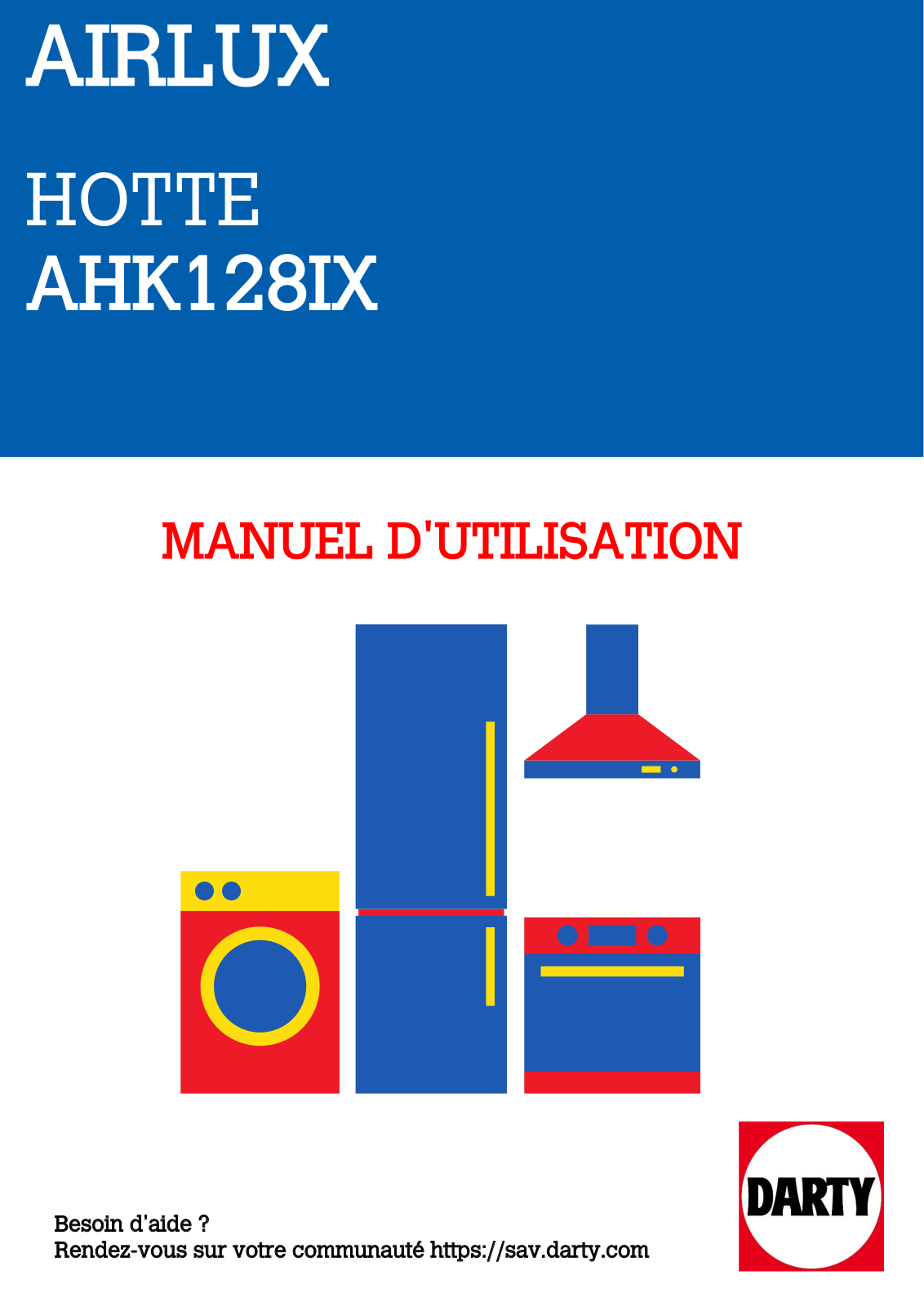 Airlux AHK128IX user Manual