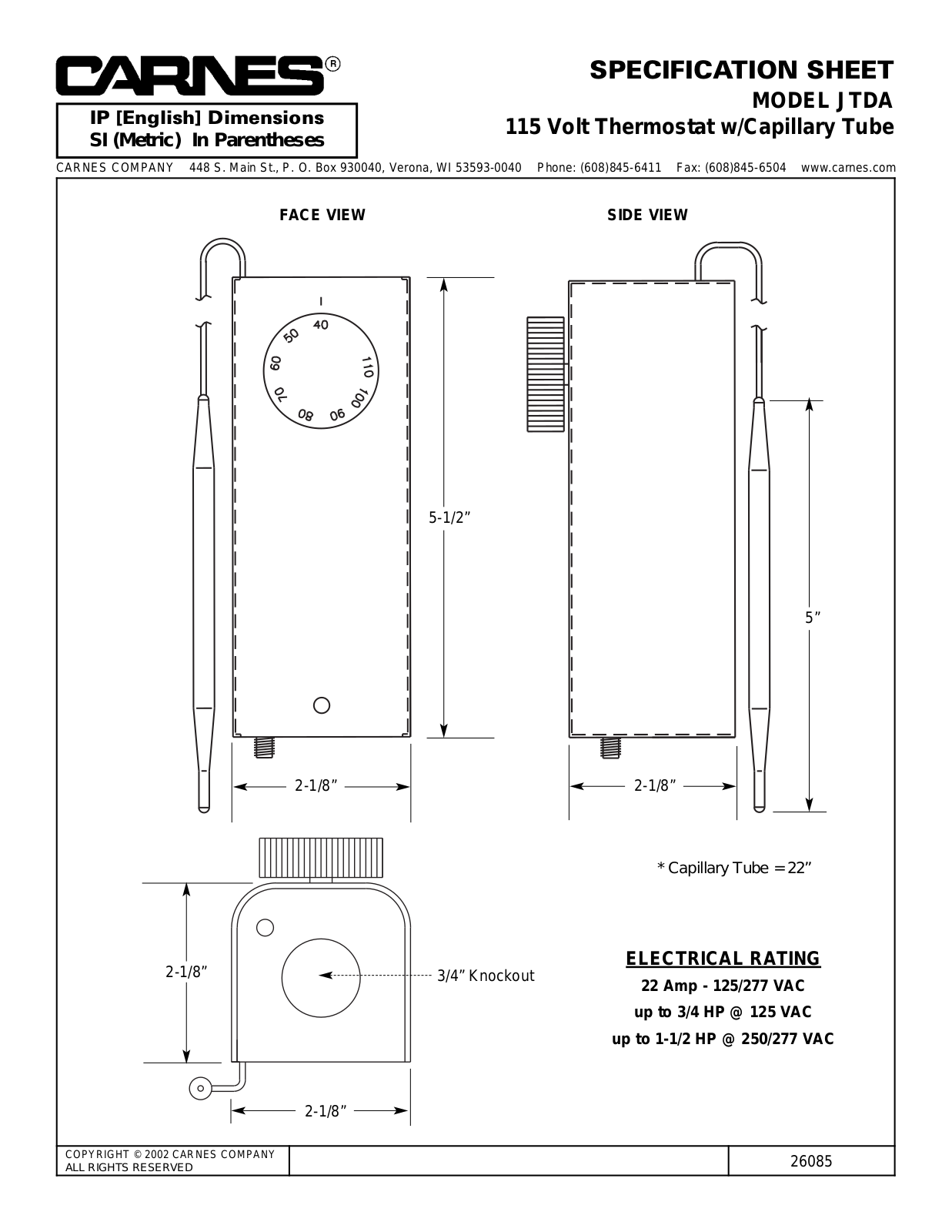 Carnes JTDA User Manual