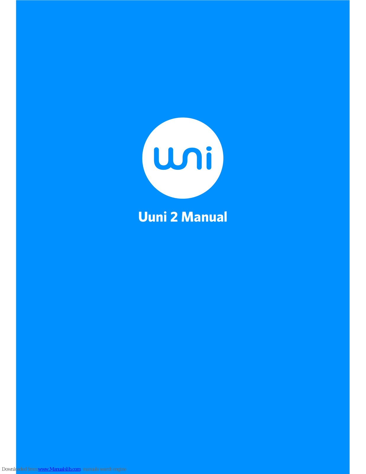 UUNI 2 User Manual - ManualMachine.com