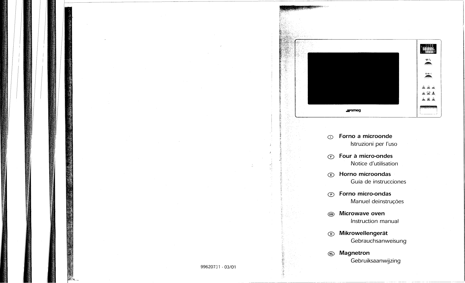 Smeg FMC24, FMC24X, FMC24EB User Manual