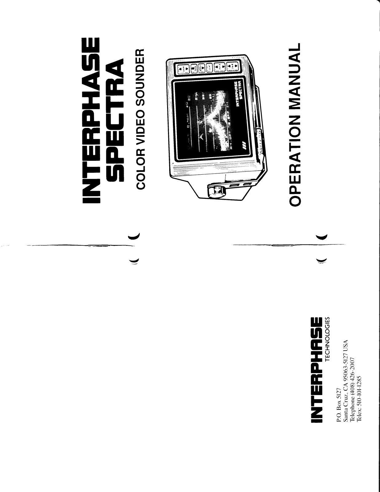 Interphase Spectra Operation Manual - ManualMachine.com