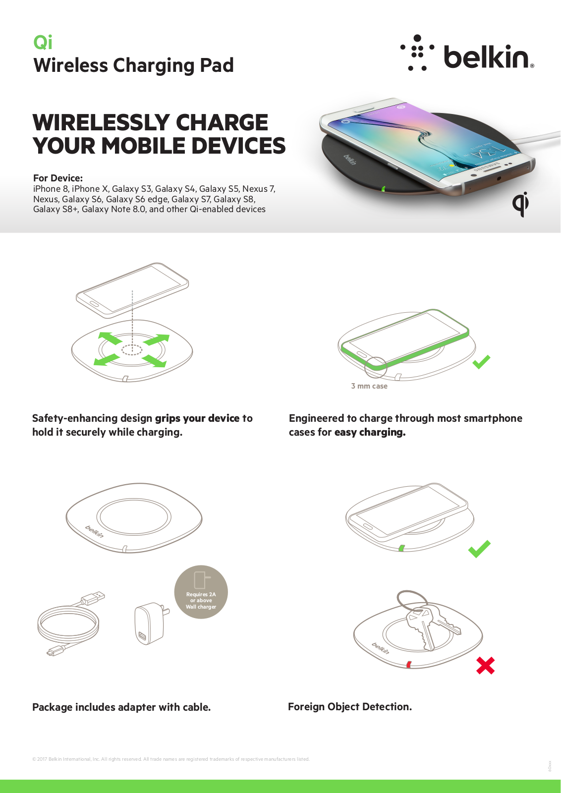 Belkin Qi User manual