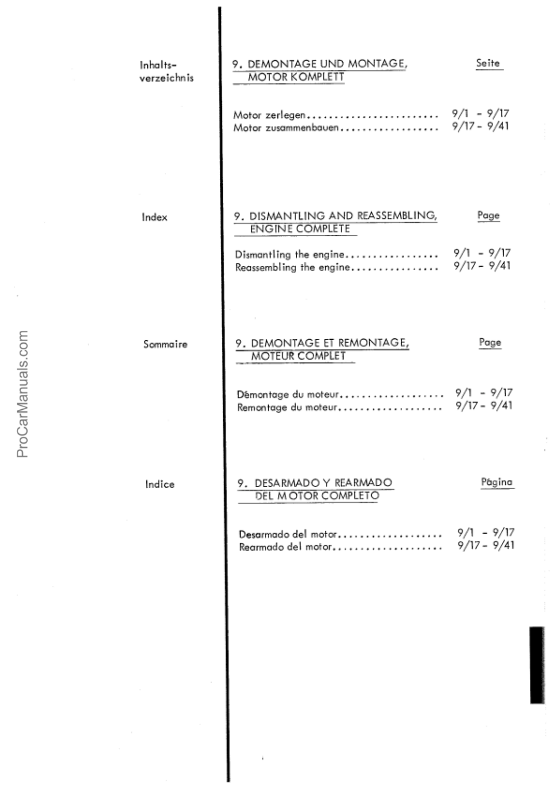 Deutz Engine FL 511 – Dismantling and reassembling, engine complete Workshop Manual - ManualMachine.com