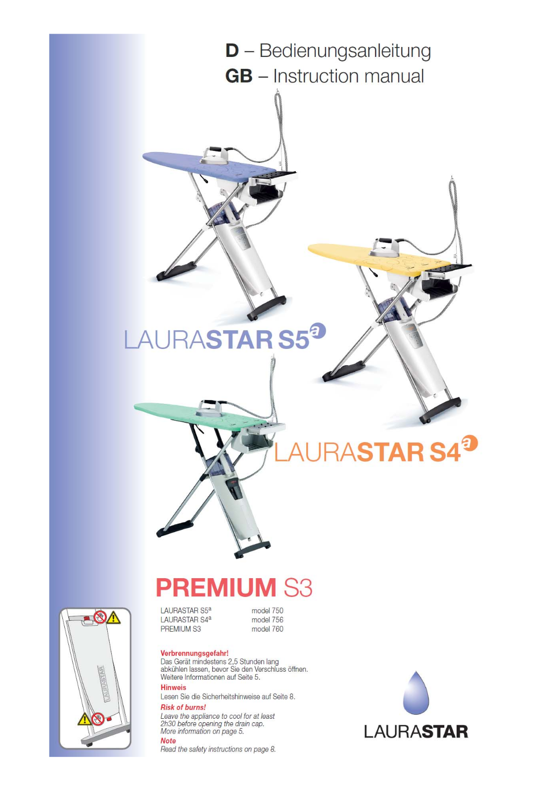 Laurastar S3, S5a, S4a User Manual