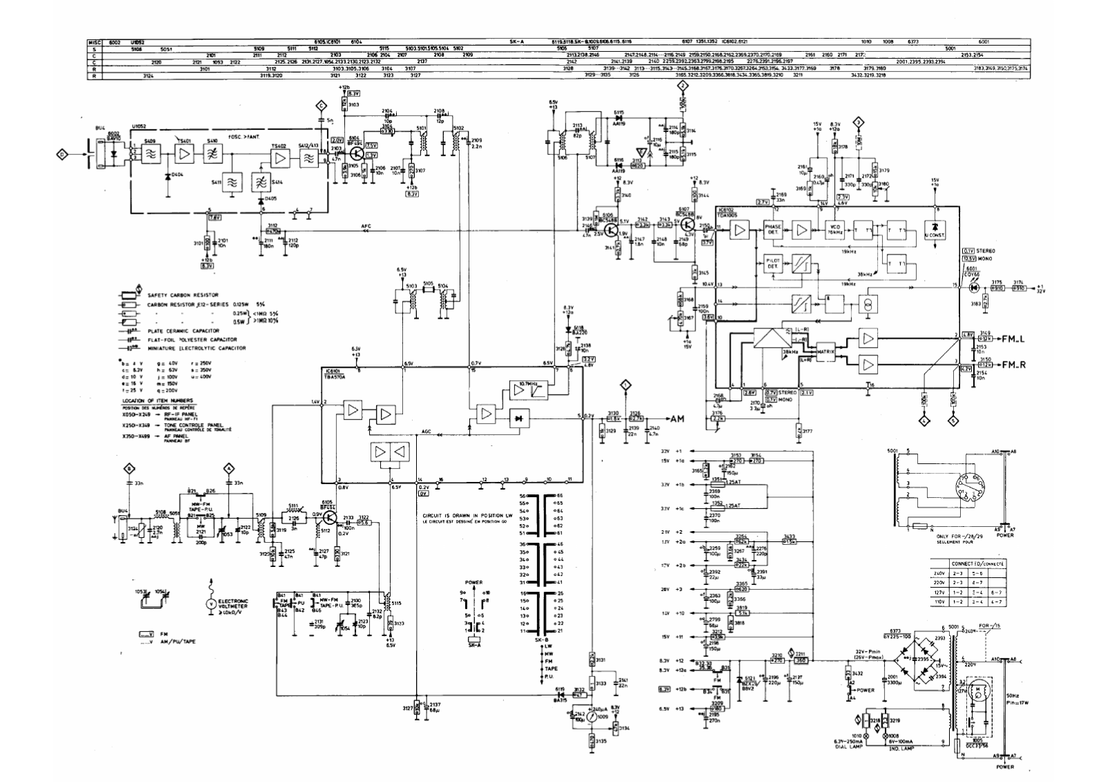 Philips tap22ah876 schematic
