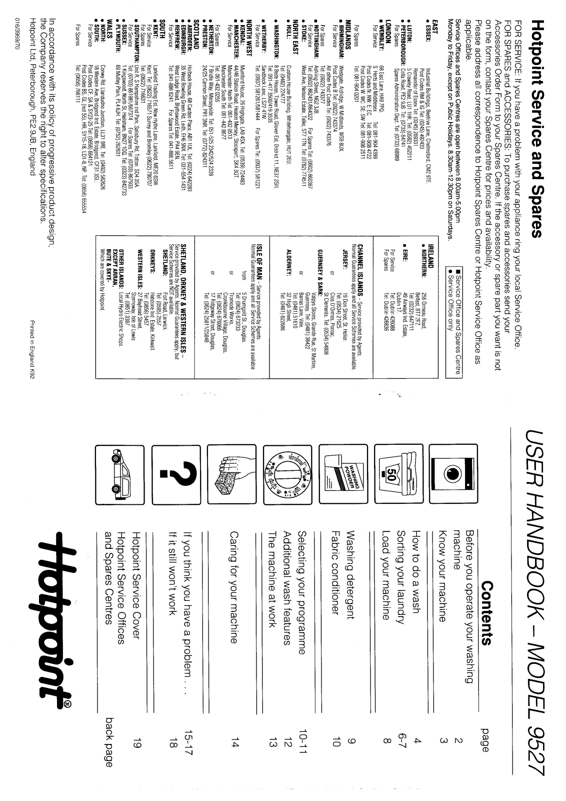 Hotpoint-Ariston HB9527 User Manual