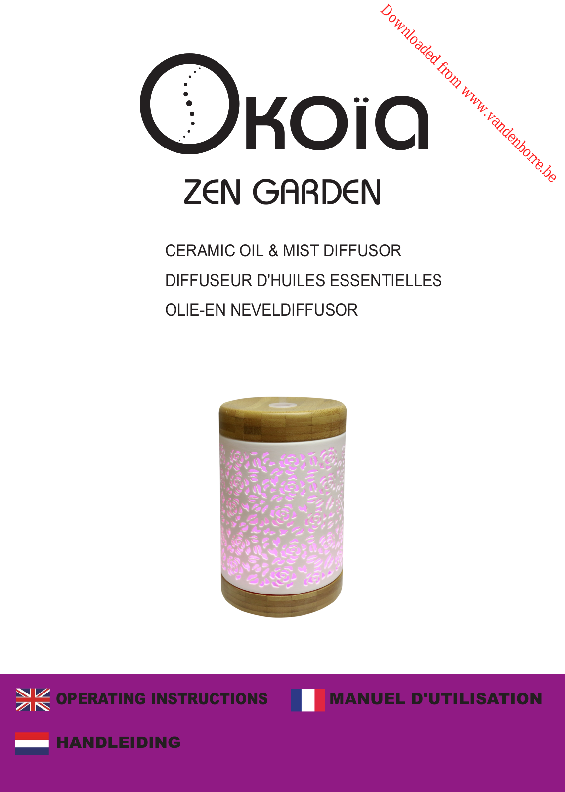 OKOIA ZEN GARDEN User Manual