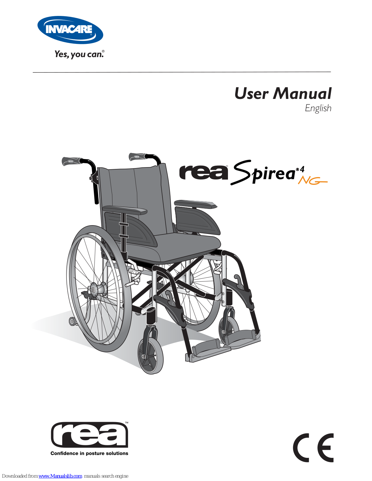 Invacare rea Spirea4 NG User Manual