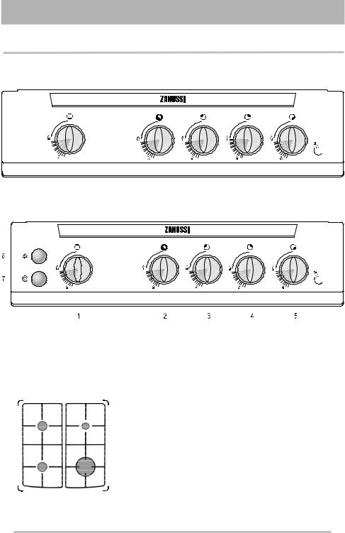 Zanussi ZCG550GW4, ZCG550GW3 User Manual