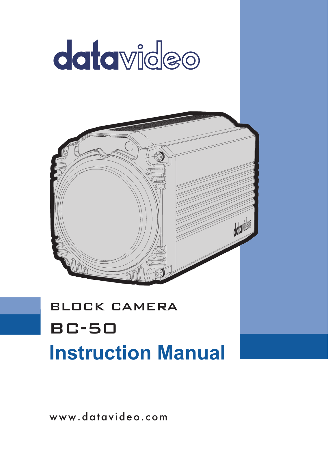 Datavideo BC-50 Users Manual