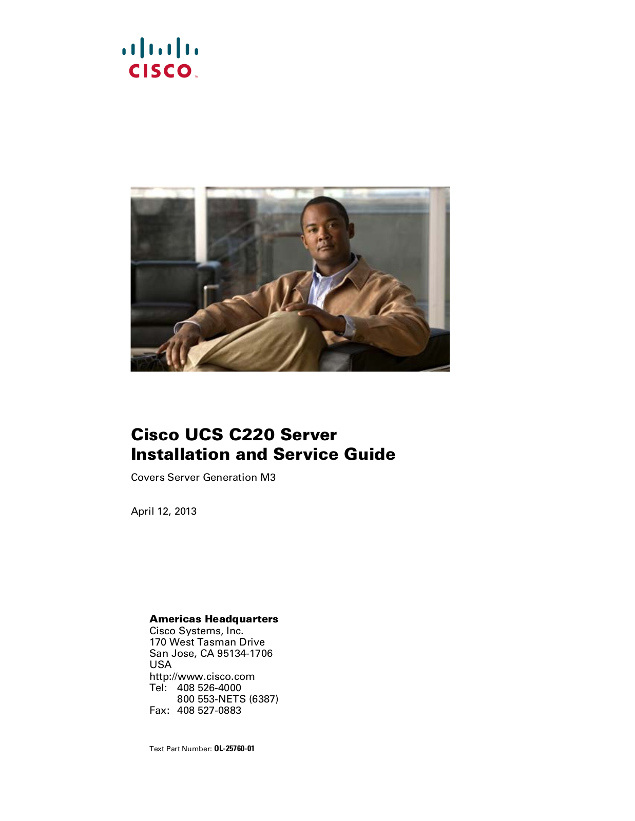 Cisco Systems C220, UCSSP6C220E, 9266CV-8i, UCSRAID9266CV, UCUCSEZC220M3S User Manual