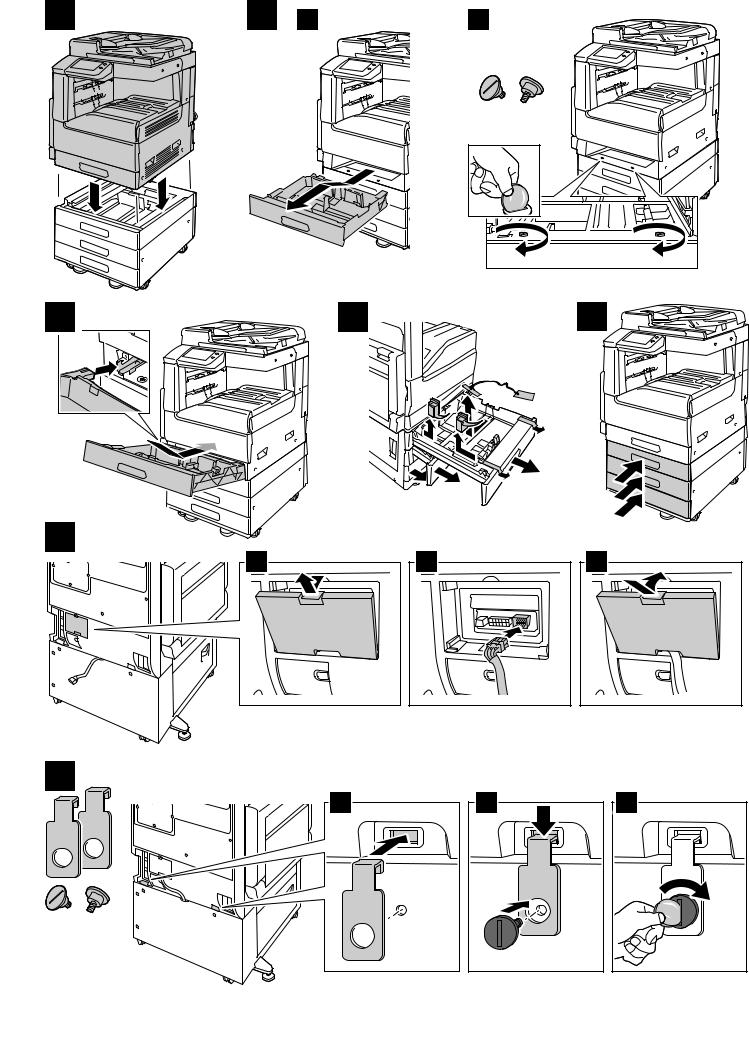 Xerox VersaLink B7025, VersaLink B7030, VersaLink B7035 3-Tray Option