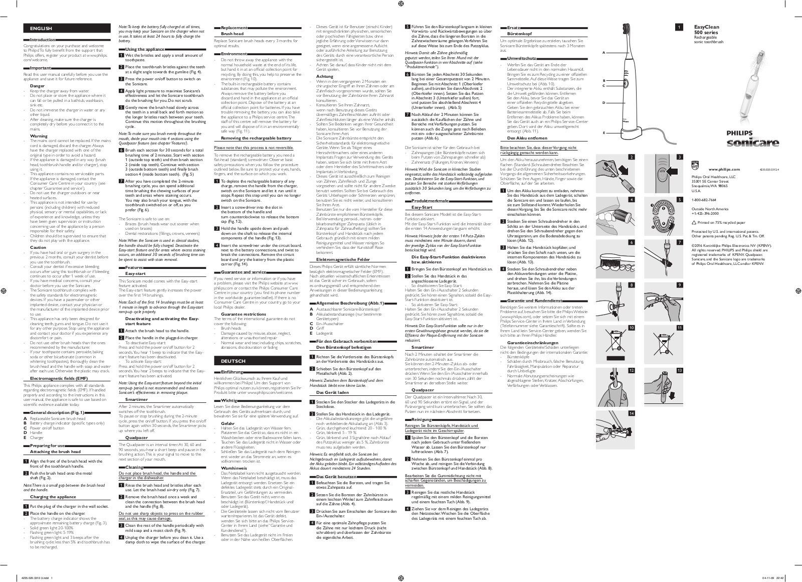 Philips HX6512-45 User Manual