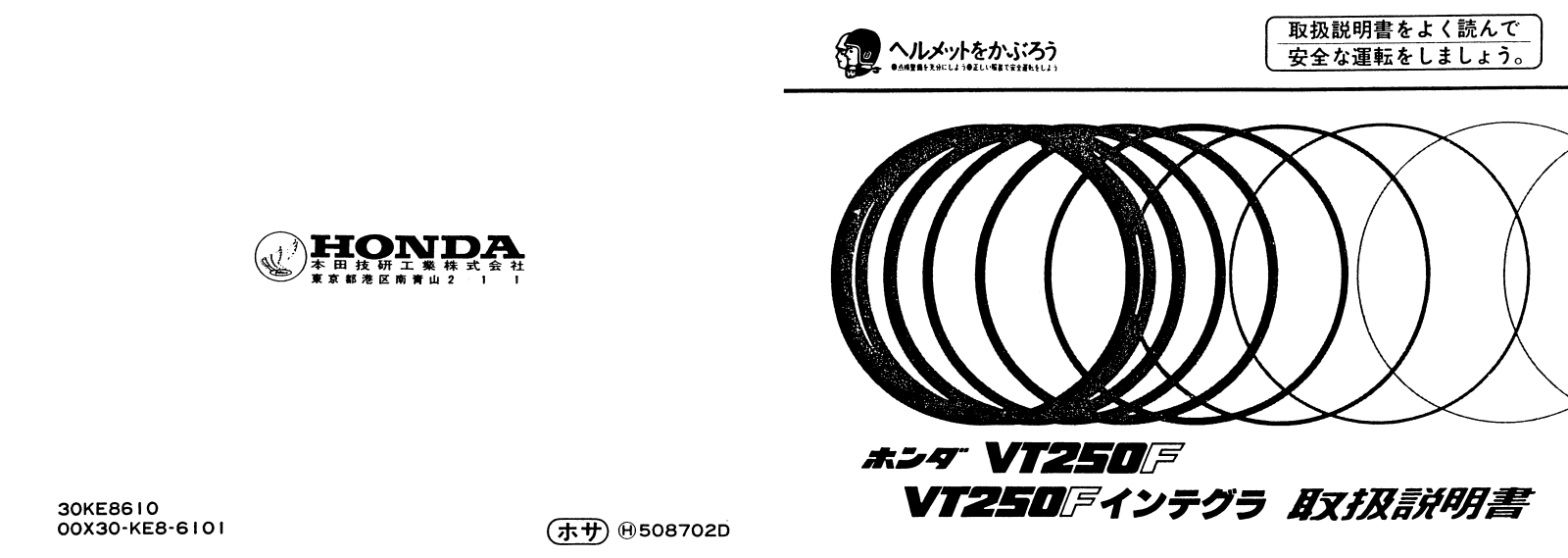 Honda VT250F (1983) User guide - ManualMachine.com