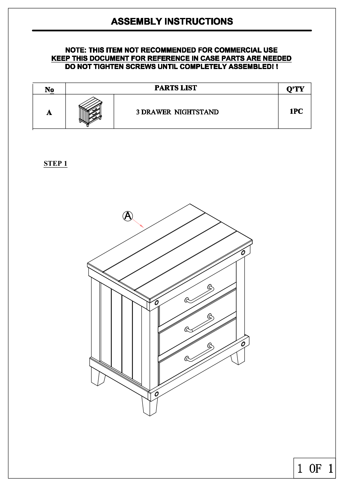 Longshore Tides W003543076 Installation & Assembly - ManualMachine.com