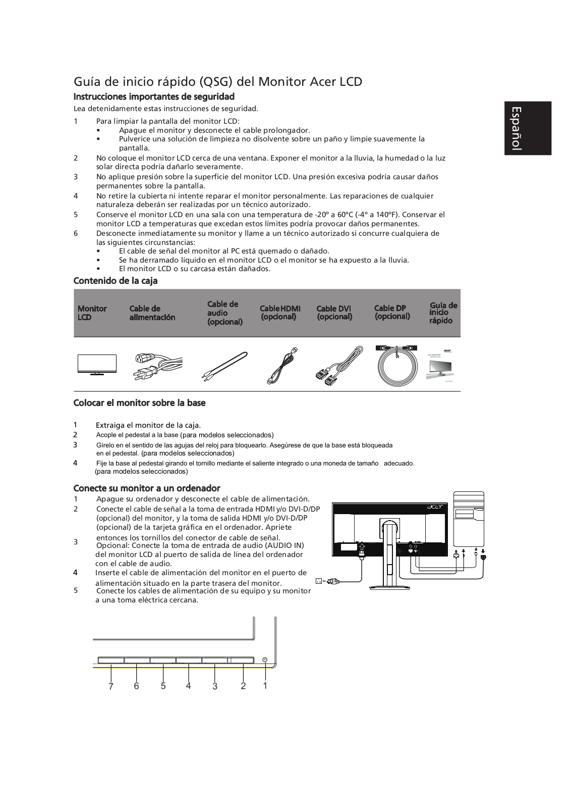 Acer CB290C QUICK START GUIDE