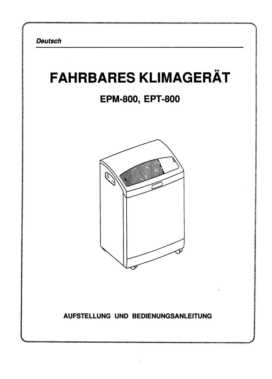 Zanker KPT800 User Manual