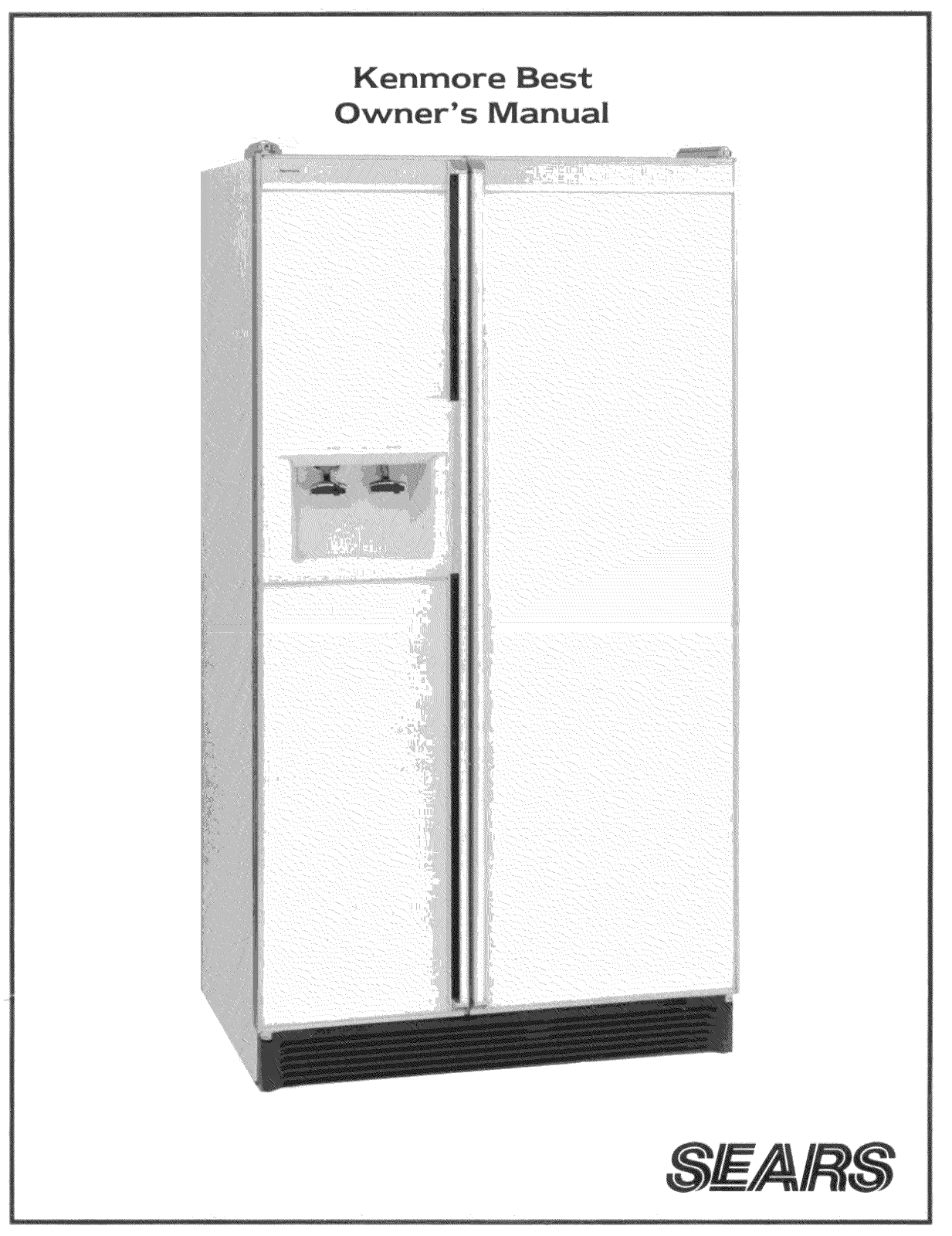 Kenmore Refrigerator Owner's Manual - ManualMachine.com