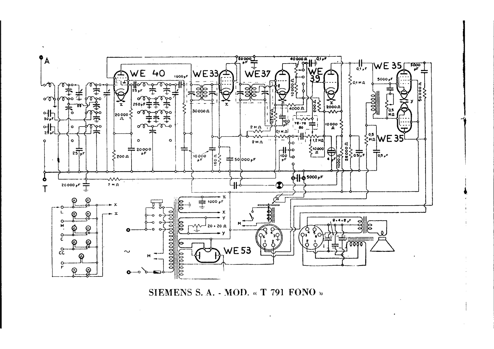 Siemens t 791 schematic