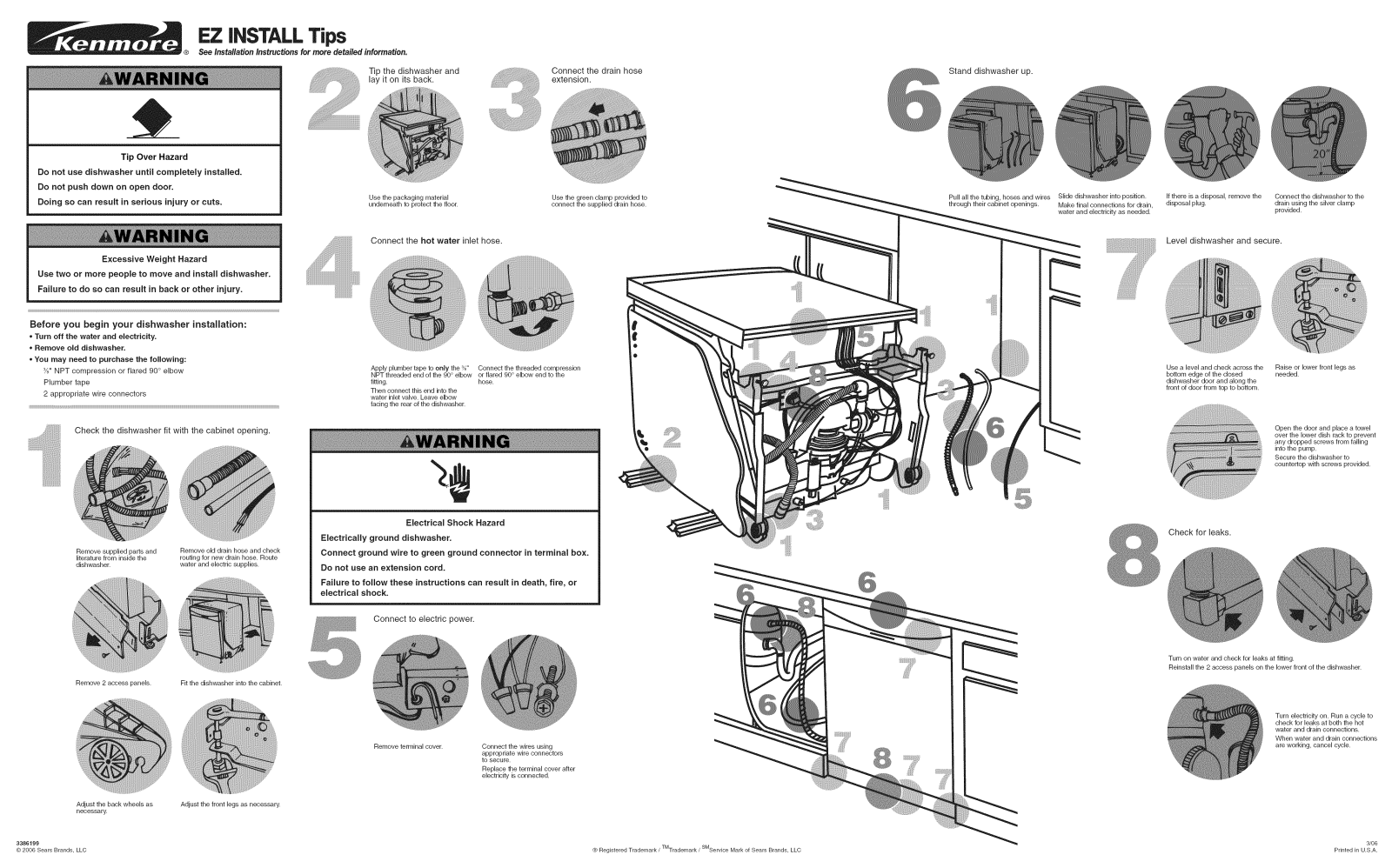 Kenmore 66513842K600, 66513843K600, 66513844K600, 66513849K600 Installation Guide - ManualMachine.com