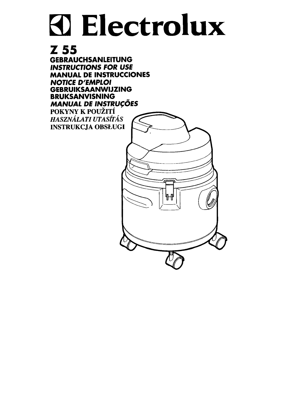 AEG Z55 User Manual